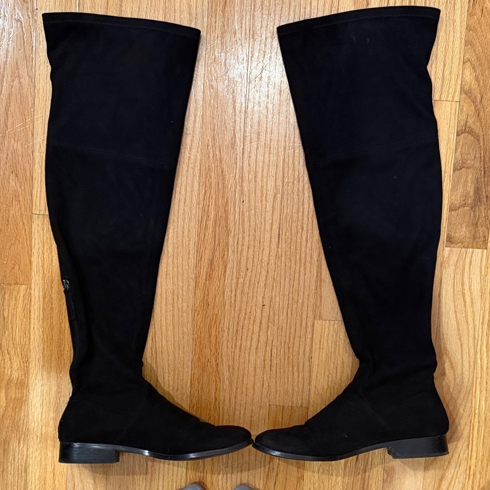 Steve Madden Black Over-the-Knee Boots